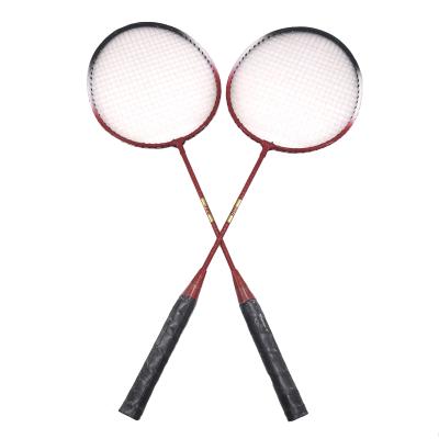 China Game playing most suitable aluminum badminton racket for adults and children for sale