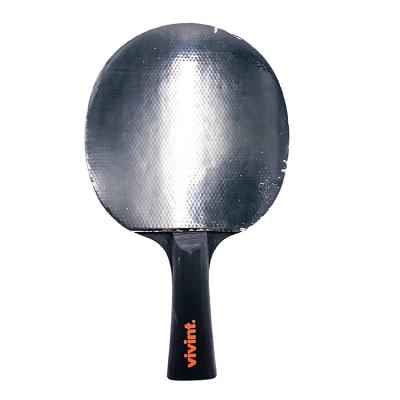 China +Rubber Wooden Wholesale Professional Indoor Ping Pong Racket Ping Pong Racket Red Black Set for sale