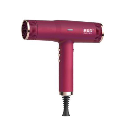 China Ionic factory direct blowdryer T shape BLDC hair dryer with portable luxury for salon hair removal blower for sale