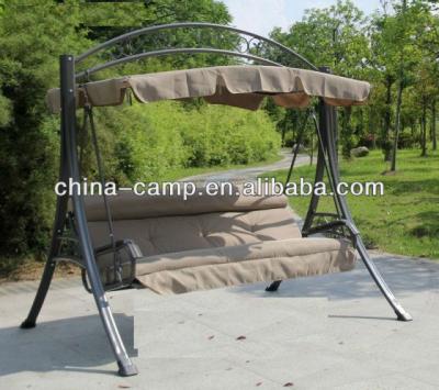 China Outdoor Furniture 3 SEATS GARDEN LUXURY SWING CHAIR for sale