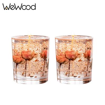 China Fashionalbe Wholesale Natural Luxury Aroma Jelly Scented Candle Fruit Fragrance for sale