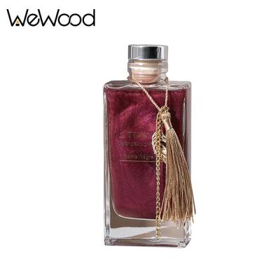 China Wholesale Fashionalbe Air Aroma Essential Oil Square Glass Bottle Home Fragrance Reed Diffuser for sale