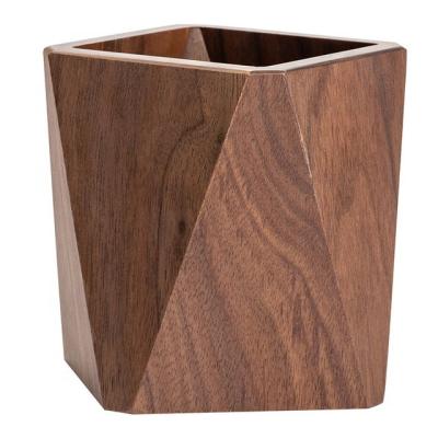 China Fashionalbe Custom Simple Executive Wooden Desk Pen Holder Cubic Children's Desk Display Desk for sale