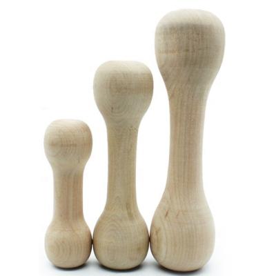 China Stocked Natural Wooden Bite Training Toys For Pet Dog Molar Chew Pet Eco Friendly Interactive Toys for sale