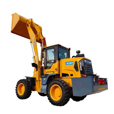 China Hotels Heel Loader Mountain Raise 2021 New Wheelloader Backhoe Wheel Loader for sale