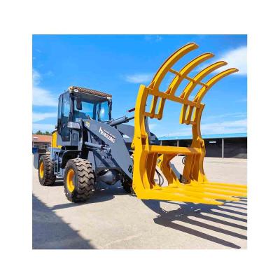 China Hotels Diesel Electric Small Excavator 4WD Farm Fertilizer Hook Grass Construction Site Agricultural Bulldozer for sale