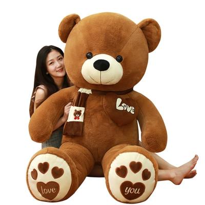 China Promotion & Teddy Bear Stuffed Toy Plush Giant Teddy Doll Various Sizes Valentine's Day gifts I love you gifts for sale