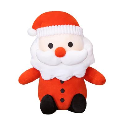 China Gift & custom promotion plush santa claus snowman doll stuffed christmas plush toy for sale