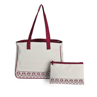 Chine Extra large manipulé de sac d'emballage de toile du coton 12oz résistant avec la tirette à vendre