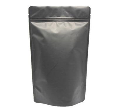 China Clear Sliver Top Zip Lock Aluminum Foil Bag , Aluminium Laminated Bags Reclosable for sale