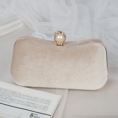 China High Quality Luxury Designer Vintage Furry Ladies Even Stylish Clutch Bags For Women for sale