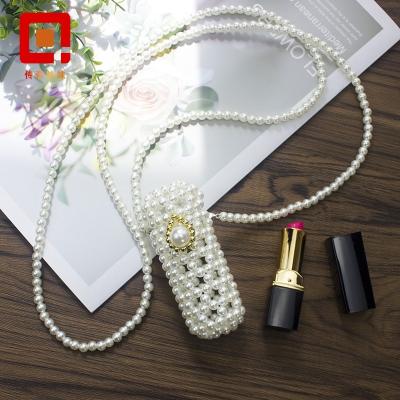 China Iron lipstick personality growth beautiful woman mini bag pearl bag small all for sale