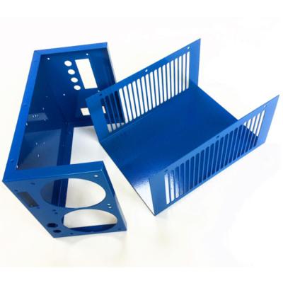 China Custom Steel Sheet Metal Forming Enclosure Stamping Box Processing Parts Welding Service Stainless Steel Sheet Metal Fabrication for sale