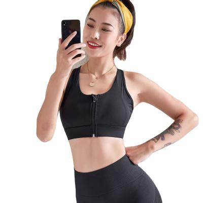 China Breathable Sports Bra Shockproof Gym Wear Women's Brazzer Hot Sales for sale