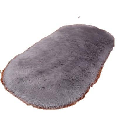 China Factory Wholesale Washable Faux Sheepskin Fur Blanket With Cheap Price for sale