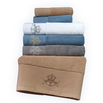 China Sustainable Bath Towel Hotel Towels Hotel Towels Wholesale High Quality 100% Cotton Luxury for sale