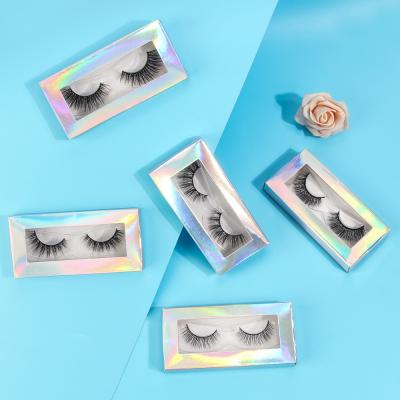 China Magefy 5d 3d Mink Eyelashes Vendor Private Label Cruelty Free Wholesale Colorful Eyelash Custom Box Packaging 25mm Winged Fluffy False Eyelash for sale