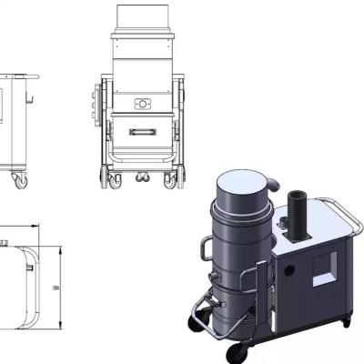 China Manufacturing Plant JHL-P series Construction Industrial Dust Extractor Vacuum Dust Collector for sale