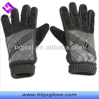 China Wholesale High Quality Men's Gloves Outdoor Black Simple for sale