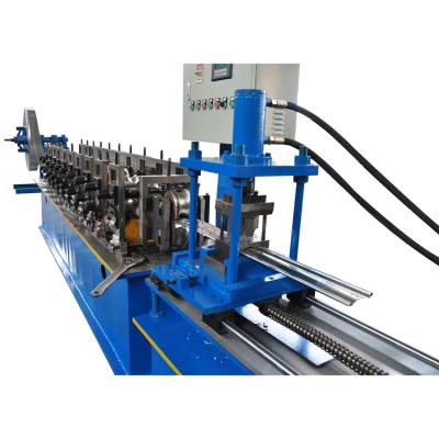 China Building Material Shops Automatic Metal Roller Shutter Steel Door Frame Roll Forming Machine for sale