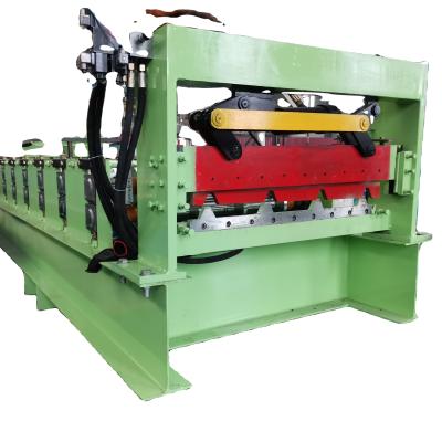 China Hotels Automatic Hydraulic Box Profile Steel Wall Cladding Roll Forming Machinery for sale