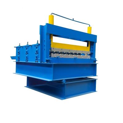 China Hotels Sheet Metal Roofing Machine Metal Roofing Machine Crimping Sheet Metal Roll Forming Machine for sale