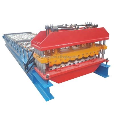 China Building Material Shops High Speed ​​Metal Glazed Tile Roll Forming Machine is made in China for sale