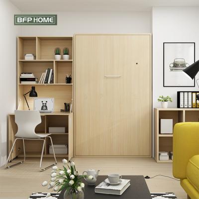 China Murphy Bed BFP One Stop Style Murphy Wall Bed BFP Multi Function Bed Modern Vertical Rotating Upright Multi Function Rotating Murphy Bed For Apartment for sale