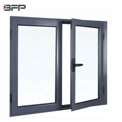 China Folding Aluminum Screen BFP Frame Profiles Window Aluminum Casement Glass Frame Aluminum Casement Windows for sale