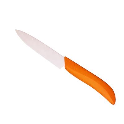 China Viable Promotional Gifts Colorful Knife PP Handle Vegetables Peeling Porcelain Ceramic Knife for sale