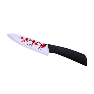 China Fashion Sustainable Flower Printing Fruit Vegetable Ceramic Knife Ceramic Knife for sale