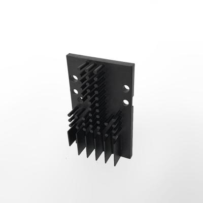 China Aluminum Custom Design Square Heatsink Anodized Large Extruded Aluminum Heatsink Profile Heatsink for sale