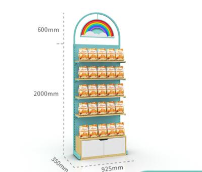 China Iron Cookie Display Stand Customized Green Color And Size for sale