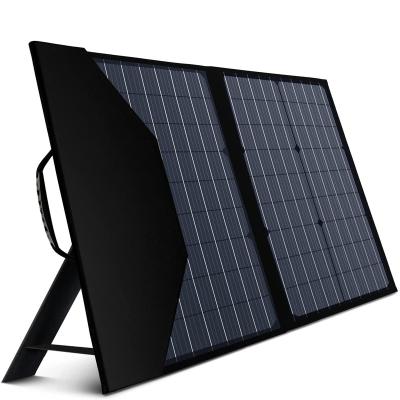 China Solar Power System Voltage 18 60 Watt Solar Panel Portable Foldable Solar Battery Chargers With Net Waterproof Charger For Car for sale