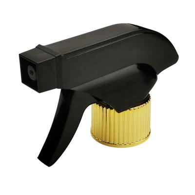 China Spill Non Yuyao Ningbo 28/400 Trigger Sprayer Black Gold 28/410 Spray Trigger for sale