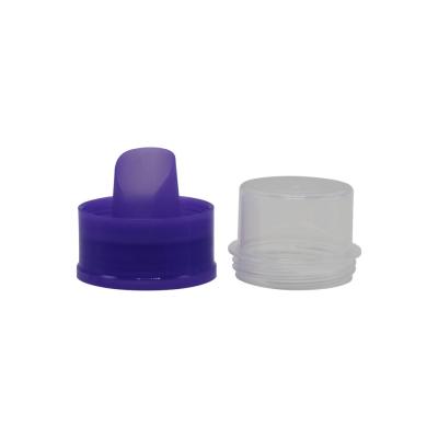 China Non Spill High Quality Strong Plastic Water Softener Cap Detergent Liquid Isolation Cap for sale