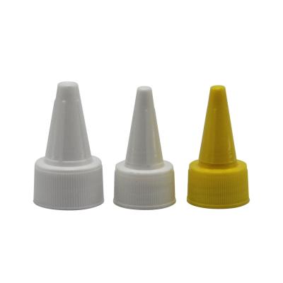 China Non Spill For Squeeze Bottle Ketchup Sauce Cap 24/410 28/410 Twist Off Cap for sale