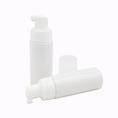 China BEAUTY PACKAGING Wholesale PET 50ml 60ML Round Cosmetic Foam Pump Soap Bottle for sale