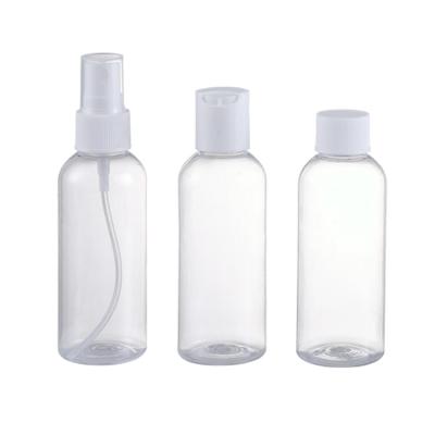 China Customized Plastic Personal Care Sprayer Bottle 50ml 60ML 100ml Pet Spray Bottle for sale