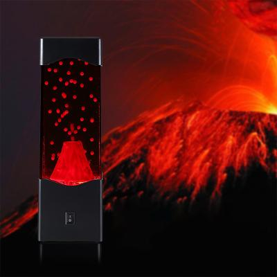 China Custom Kids LED Volcano Lamp Lava Night Light Toy Plastic Modern Classic Decoration for sale