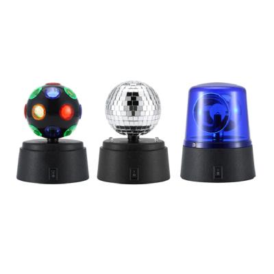 China Children gift 3 in1 mini leaded crystal lamp stage star laser light disco colorful magic ball small size for sale