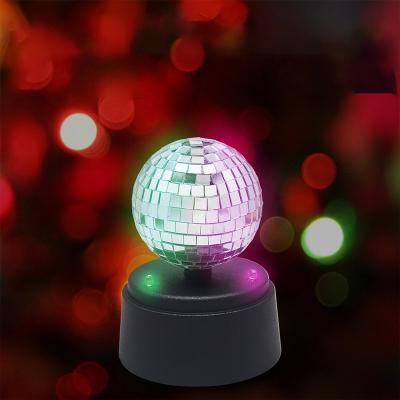 China Mini Lighting Small Size Desktop Stage Decorations Lights KTV Party Disco Mirror Ball for sale