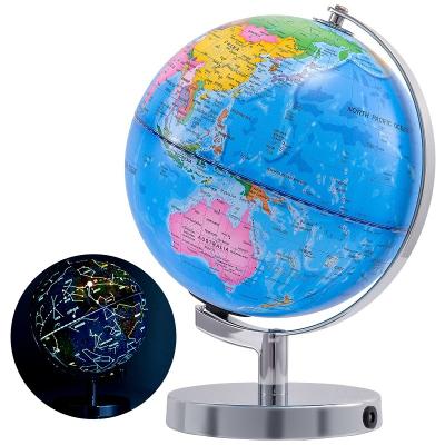 China 20cm Rotating LED Lighted Globe with Star Constellations LED Light Globe for Kids Gift for sale