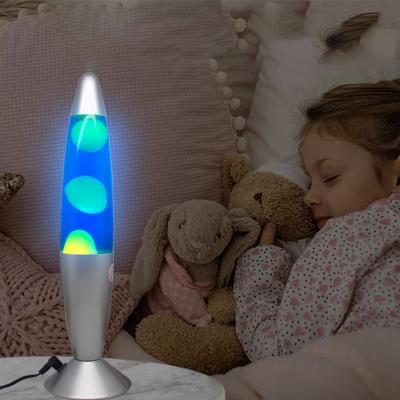 China Modern Novelty 13 Inch LED Table Night Light Lampara De Lava Lamp for sale