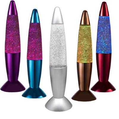 China Modern Fashion Bedroom Living Room RGB Glitter Night Light Led Table Lamp for sale