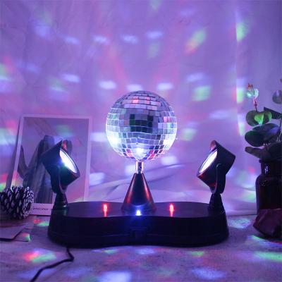 China Do Color Changing Effect Factory Rotating Mirror Disco Ball DJ Equipment Party Lighting LED Stage for sale