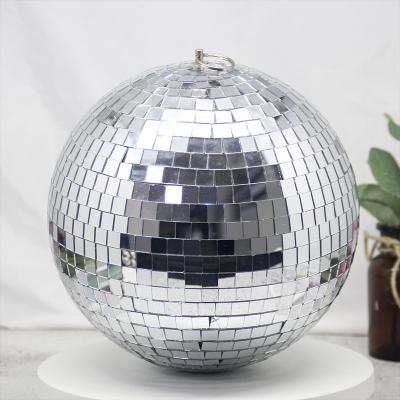 China Wholesale 2022 Wholesale Mirror Ball 2022 Silver Silver Hanging Stage Decoration for sale