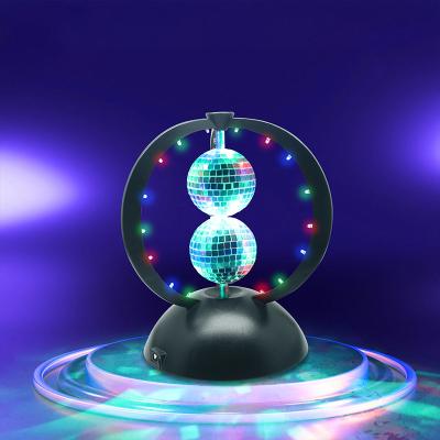 China Portable Garden Party Decorations Mirror Disco Ball LED Stage Light 2022 for sale