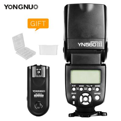 China Photo Shooting Yongnuo YN 560 III YN560III Flash with RF-603 II Transceiver Single Trigger for Canon Nikon for sale