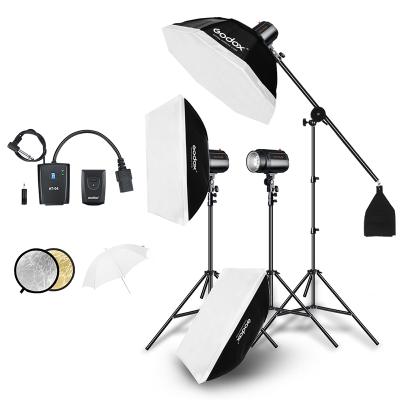 China Convenient to Install Godox 600Ws Strobe Studio Kit 3pcs 200Ws Instant Light Photographic Lighting - Strobes, Light Stands, Triggers, Soft Box for sale